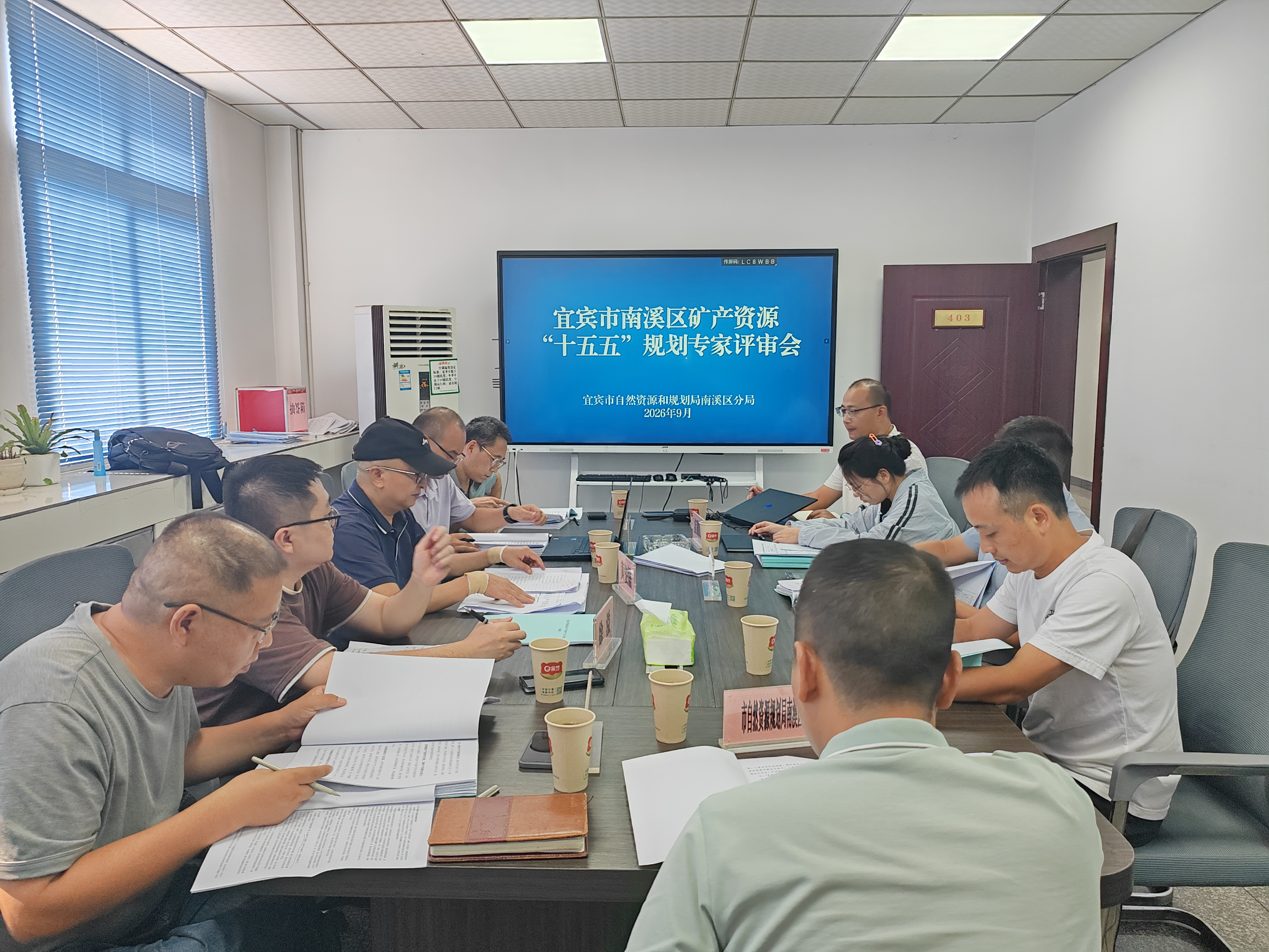 宜宾市南溪区召开矿产资源 “十五五”  规划专家评审会-图片1.png